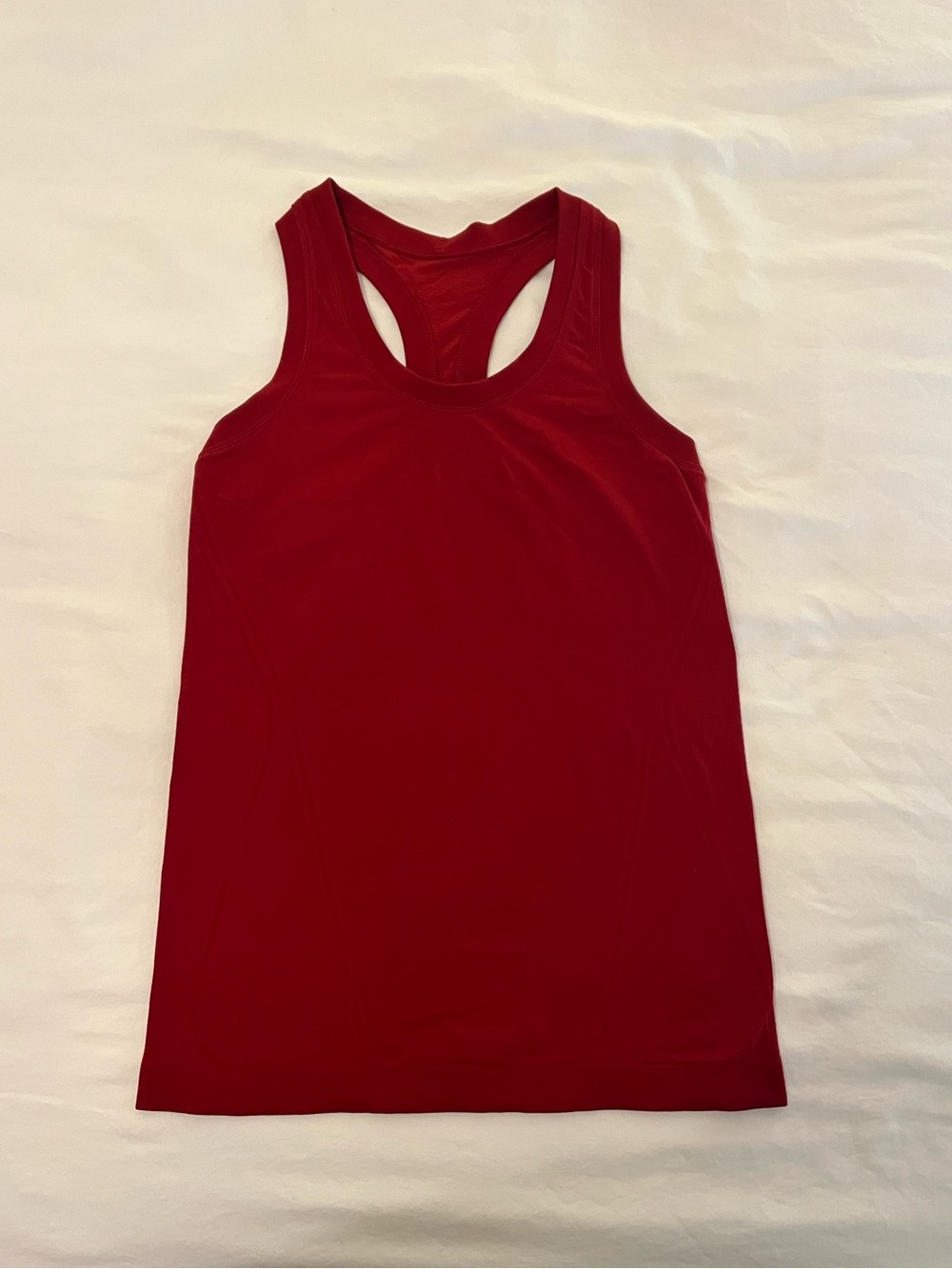 Red Athleta Momentum Tank